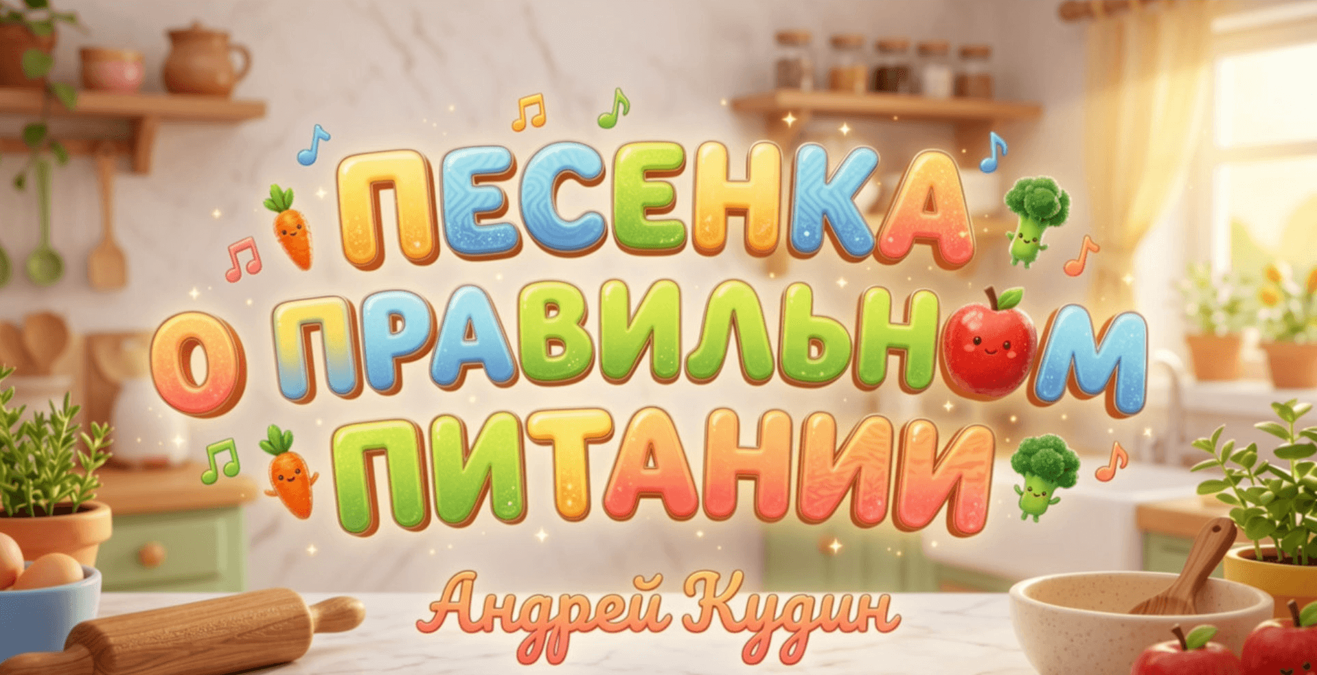 Постер: Песенка о правильном питании